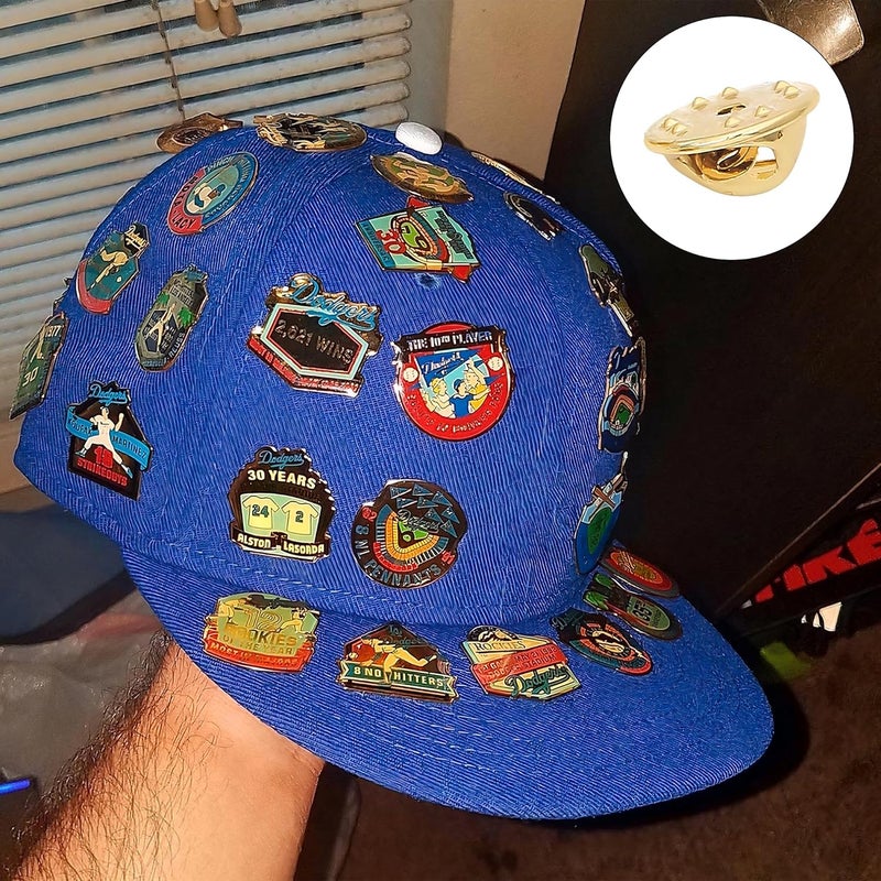 KH866 Name Tag Pin Backs – Military Brass Butterfly Clutch Metal Locking Clips for Badge Brooch Tie Hat – Durable 25 pcs Gold Set, Perfect for Collectors & Insignia Spare Replacement - Image 4